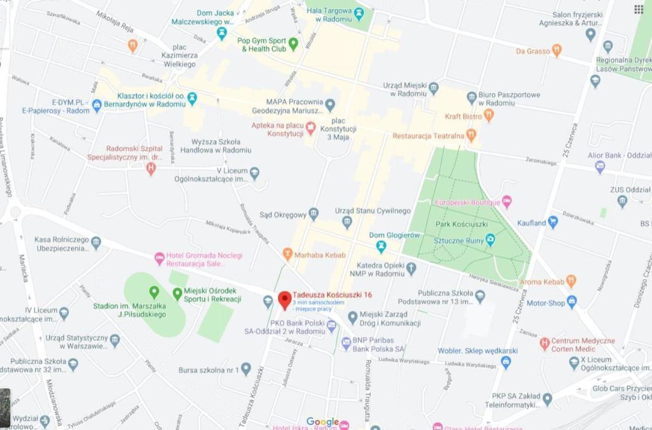 Panorama Centrum Радом Екстер'єр фото